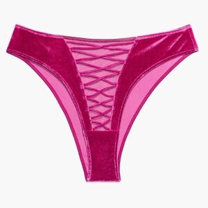 Savage X Fenty Purple Heat Velvet Vixen Brazilian Panty